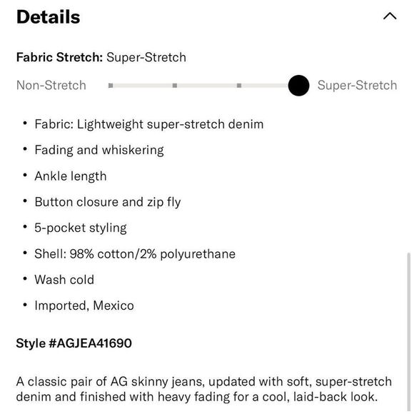 AG The Legging Ankle Jeans Super Skinny Ankle - Picture 11 of 11